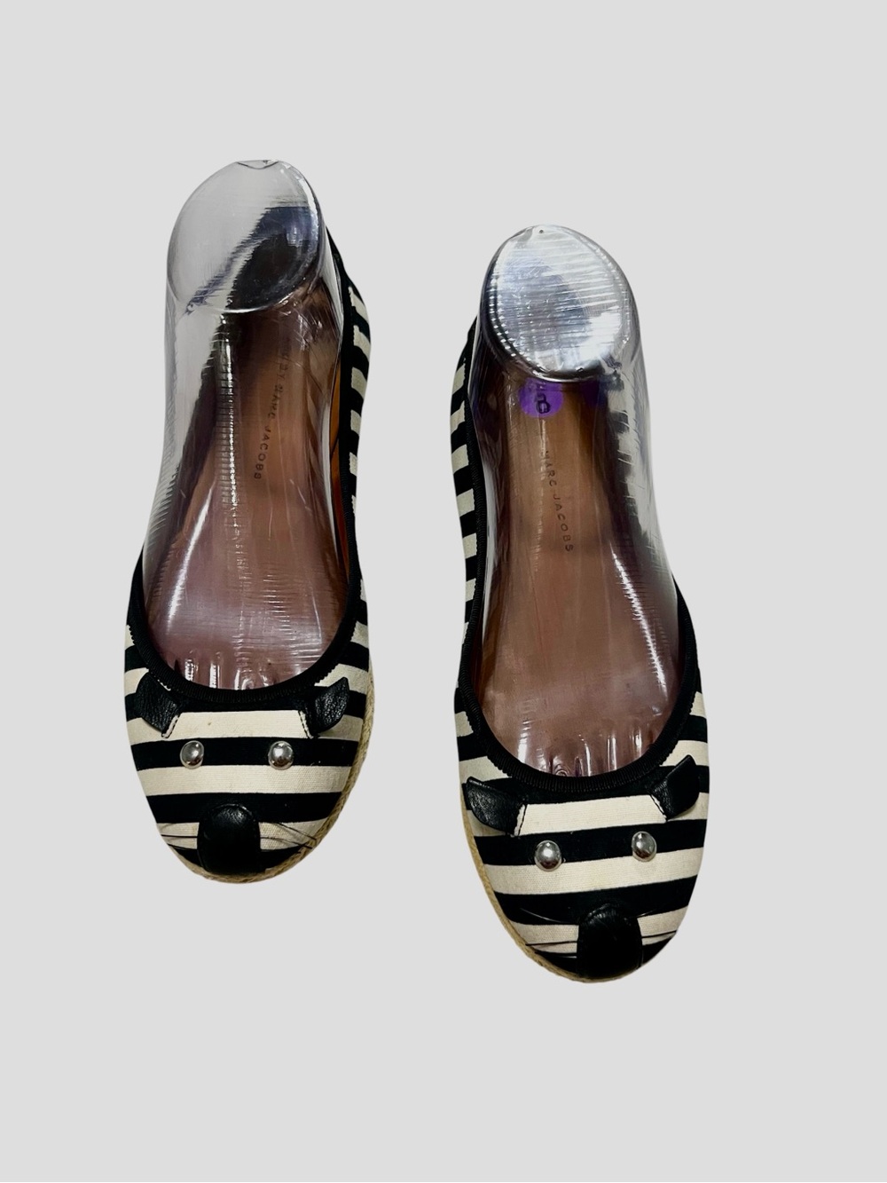 MARC JACOBS Mouse Canvas Stripes Espadrille